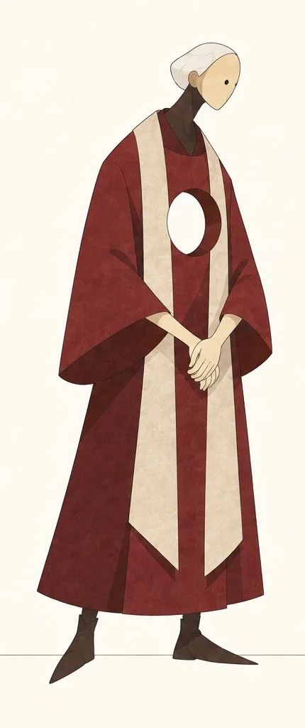 Drawing of Father Silas.